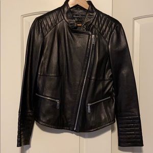Kenneth Cole 100% leather  jacket